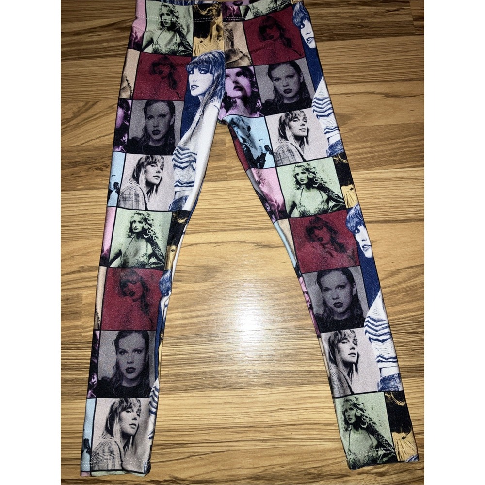 Taylor Swift 'The Eras' Tour Leggings Girls 7‎ Frog N Princess Limited Edition